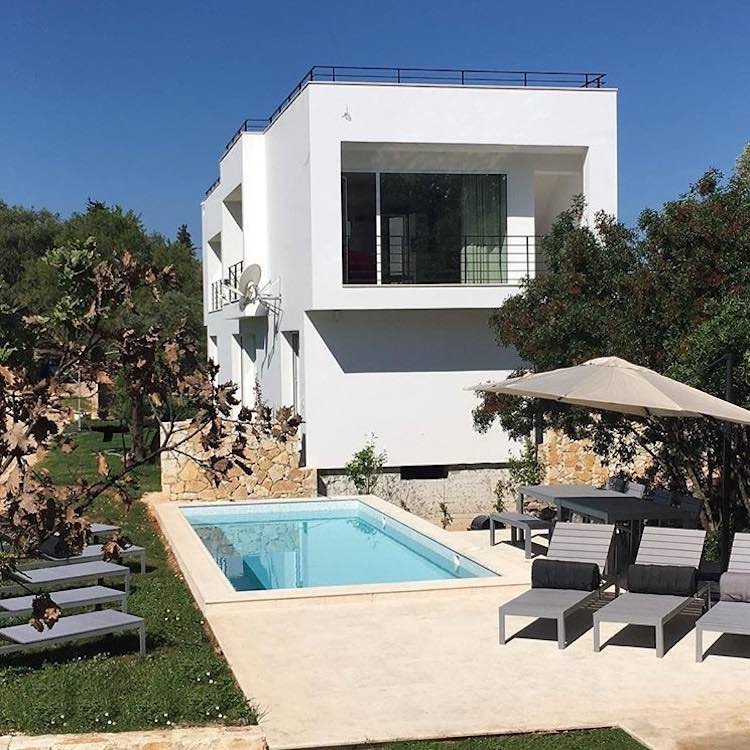 best holidays to corfu greece villa voukithro pool