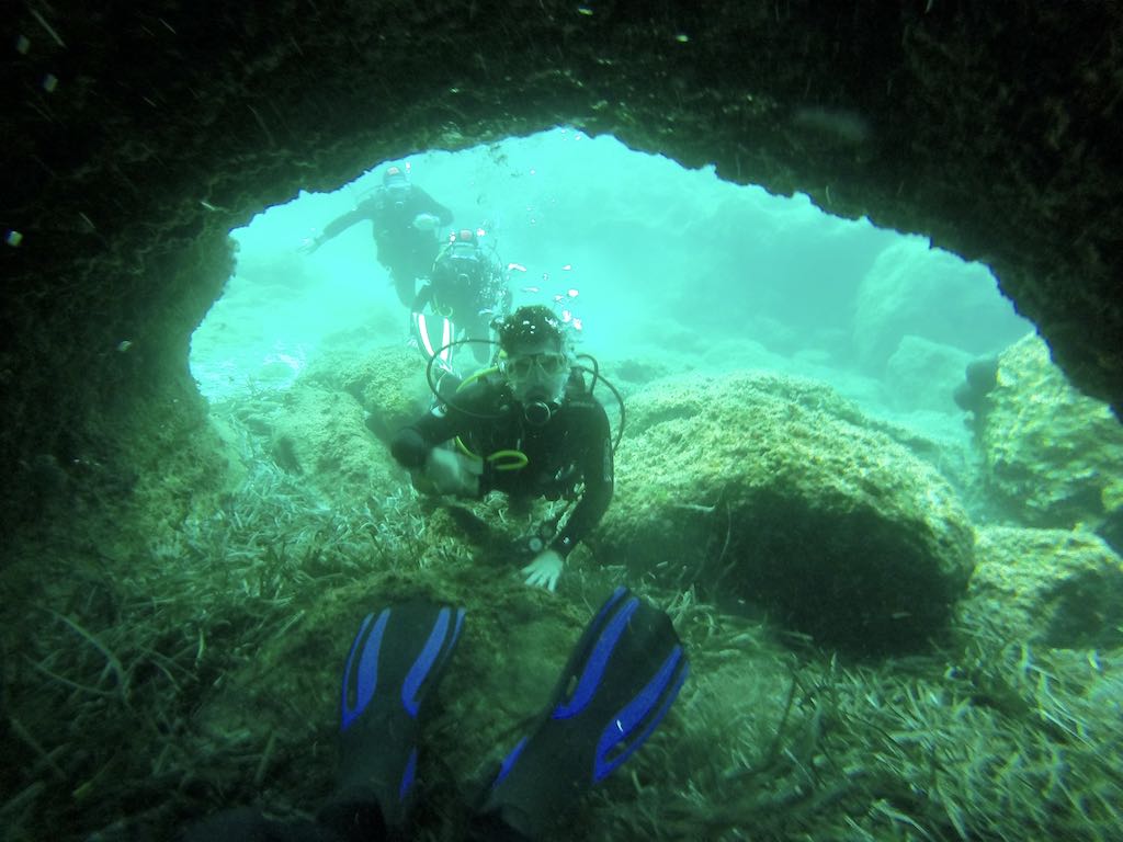 Best Holidays to Corfu Greece scuba diving
